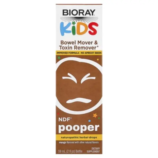 Bioray Kids, NDF&reg; Pooper, Mango, 2 fl oz (59 ml) image {4}