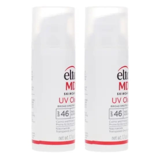 EltaMD UV Clear Broad Spectrum SPF 46 Face Sunscreen 1.7 oz 2 Pack image {5}