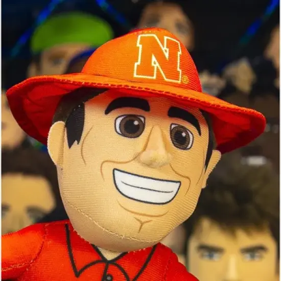Bleacher Creatures Nebraska Huskers Herbie 10" Mascot Plush Figure image {5}