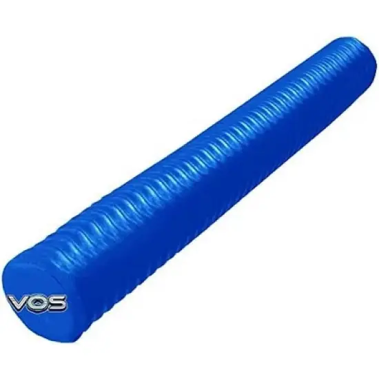 VOS Mega Foam Pool Wavy Noodle Single Pack (Capri Blue), Premium & Big, Super Soft Pool Noodle image {1}