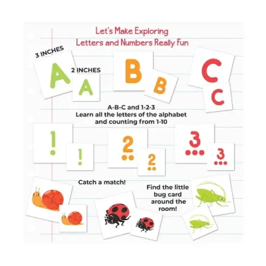 Briarpatch Letter Number or Bug Board Game: Educational Play, 2-4 Players, 10-20 Minute Sessions image {7}