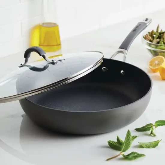 Circulon Radiance 12" Covered Deep Skillet image {1}