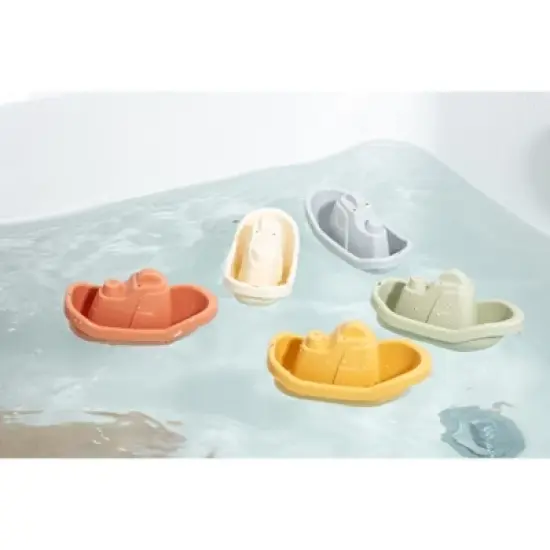 Floating Boats Bath Toys for Babies & Toddlers, Bath Toy Set for Kids, Mold-Free Water Table Toys, Fun & Educational Bath Toys for Kids image {8}