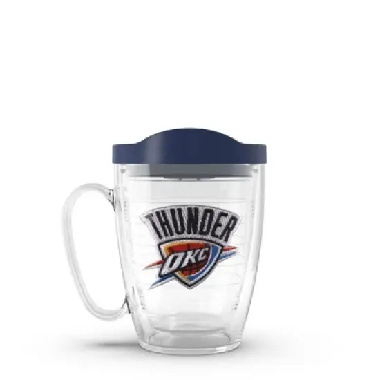 NBA Oklahoma City Thunder 16oz Primary Logo Classic Mug image {6}