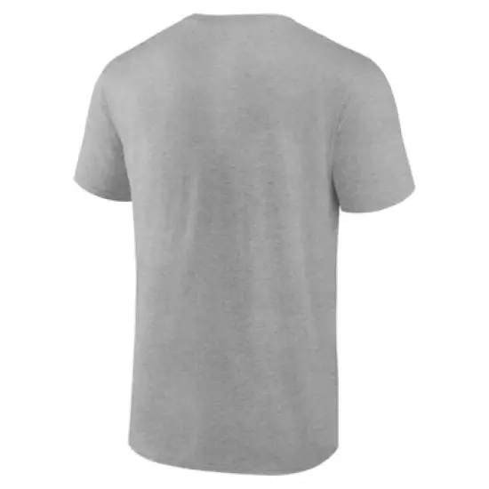 NCAA Miami Hurricanes Men's Gray Bi-Blend T-Shirt image {2}