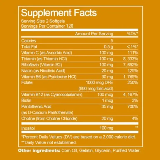 MM IMatchme Vitamin B Complex Capsules, with Vitamin B1, B2, B3, B6, B12 image {7}
