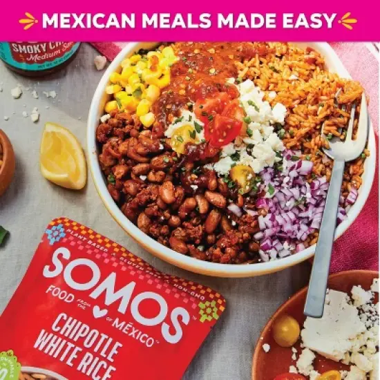 Somos Chipotle White Rice - 8.8oz image {2}