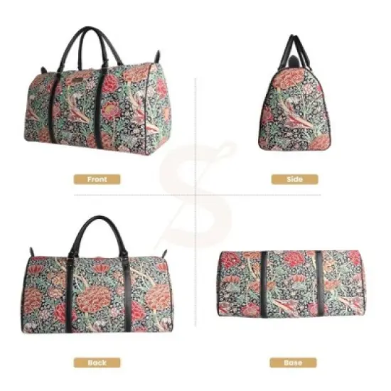 Signare USA William Morris The Cray Big Holdall/Duffel Bag image {1}