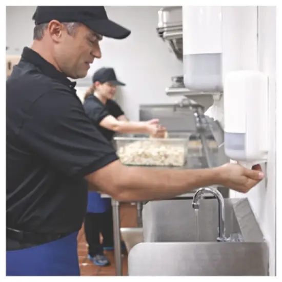 Tork Odor-Control Hand Soap Liquid S4 Refill, Perfume-Free, 1 L, 6/Carton image {7}