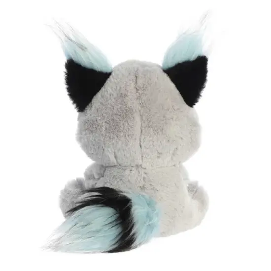 Aurora Medium Rosette Raccoon Enchanted Sparkling Stuffed Animal Gray 10" image {3}