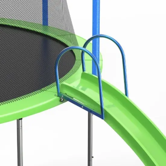 Dexmalle 14FT Trampoline with Slide and Swings image {7}
