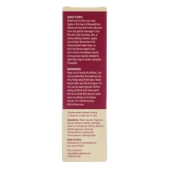 Nuvadermis Scar Gel for Surgical Scars - 1oz image {1}