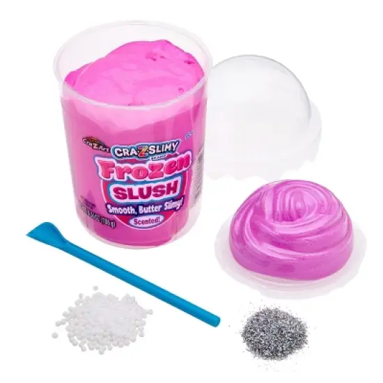 Cra-Z-Slimy Perm Pink Frosty Drink: Creative Educational Slime, 8 oz, Single Piece image {2}