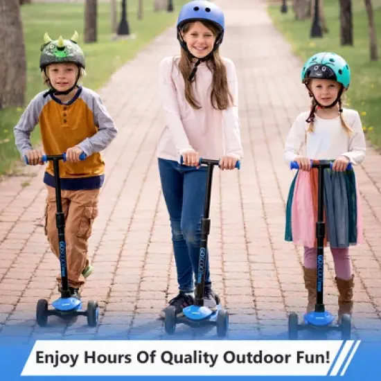 New Bounce GoScoot Max Scooter for Kids, 3 Wheel Kick Scooter, Adjustable Handle image {6}