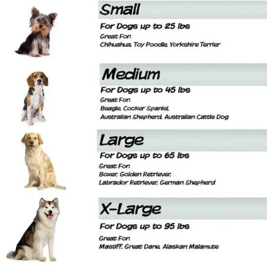 Orthopedic Dog Bed - 2-Layer 36x27-Inch Memory Foam Pet Mattress with Machine-Washable Cover for Large Dogs up to 65lbs by PETMAKER (Gray) image {4}