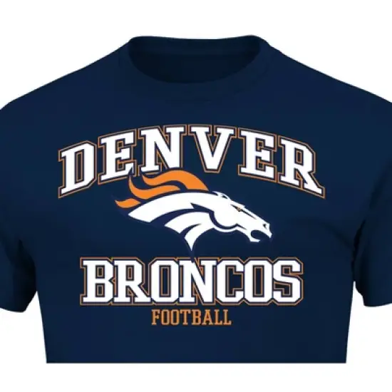 NFL Denver Broncos Short Sleeve Core Big & Tall T-Shirt image {2}