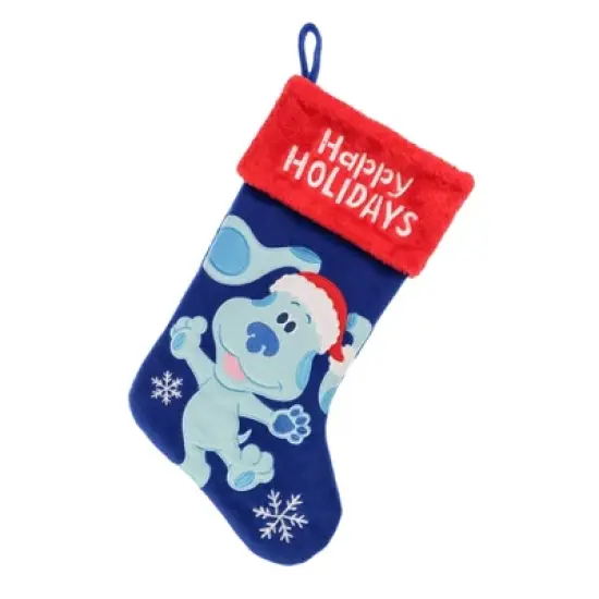 Blue's Clues & You! Blue Holiday Stocking 20" image {1}