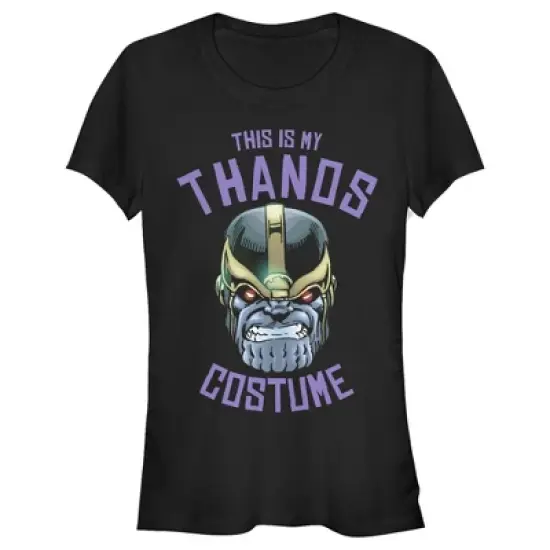 Junior's Marvel Halloween Thanos Costume T-Shirt image {3}
