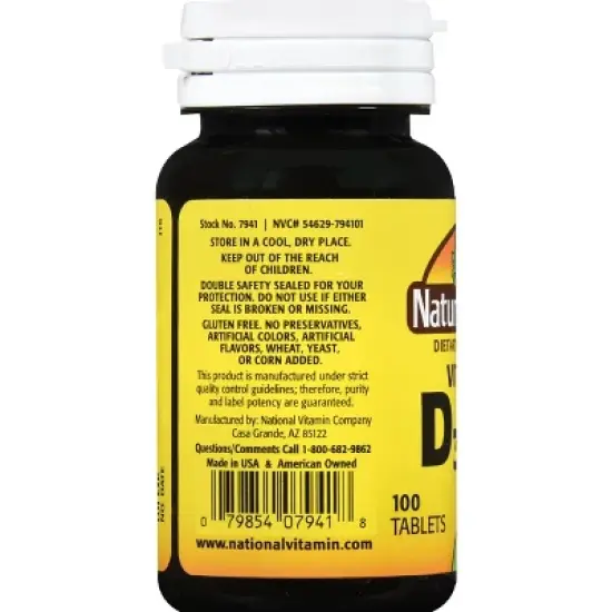 Natures Blend Vitamin D3 100 ea image {3}