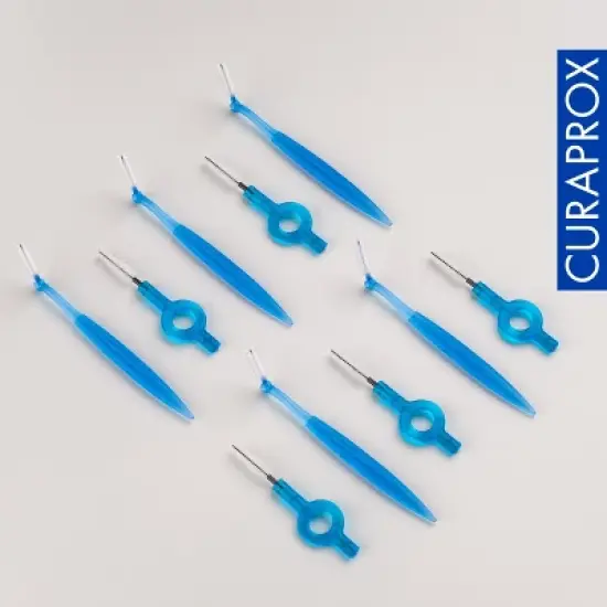 Curaprox CPS Perio Refill Blue, 4-Pack Interdental Brushes for Gentle Cleaning of Larger Gaps image {3}