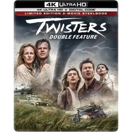 Twisters Double Feature (Steelbook) (Steelbook) (4K/UHD) image {1}