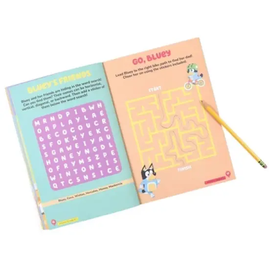 Bluey: Stickertivity: My First Sticker Activity Fun - by  Dienesa Le (Paperback) image {3}