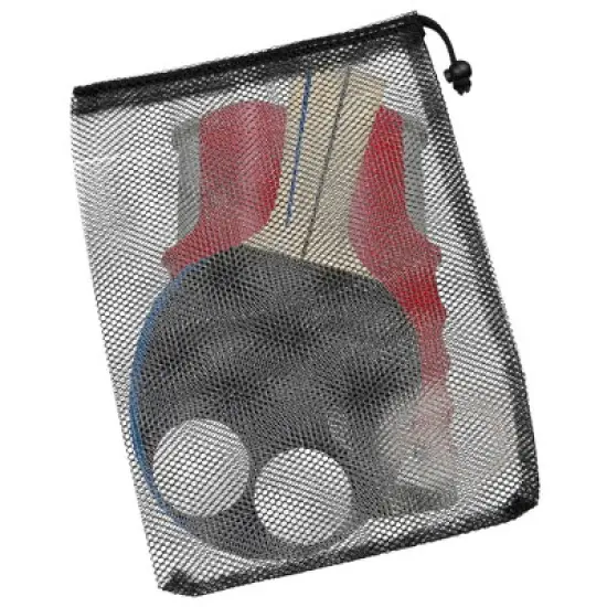 Anywhere Sports Retractable Table Tennis Set, 6pc Game with Net & Paddles image {6}