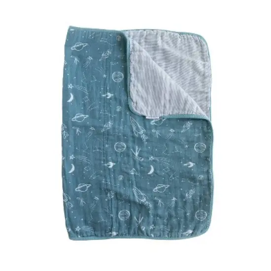 Red Rovr Organic Cotton Muslin Baby Blanket image {13}