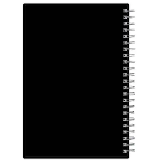 Blue Sky Weekly/Monthly Planning Calendar 5"x8" Enterprise Black image {10}