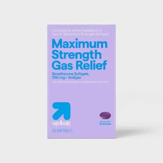 Maximum Strength Gas Relief Softgels - up&up&trade; image {4}