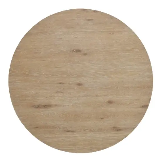 Joanna Round Dining Table Rustic Brown - Crosley image {6}