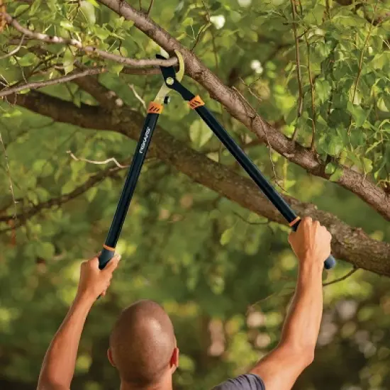 Fiskars 3pc Tree & Shrub Care Set: Rust-Resistant Steel, Lifetime Limited Warranty image {1}