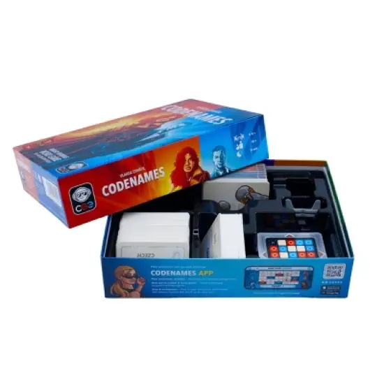 Czech Games Edition Codenames Game: Social Skills, 4+ Players Party Board, Card Holder, 15-Minute Play image {2}