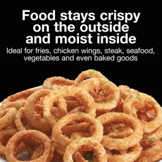 Proctor Silex Air Fryer - Black: 3 Qt Capacity, 1700W, Dishwasher-Safe Parts, Electric Kitchen Appliance image {7}