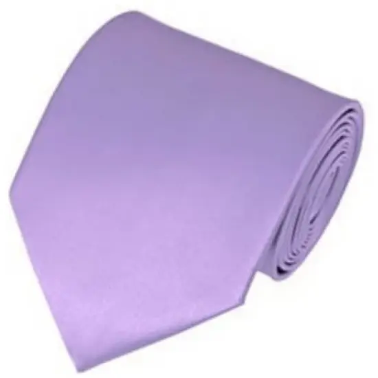 Solid Color 3.5 Inch Wide And 62 Inch Extra Long Necktie For Big & Tall Men image {21}
