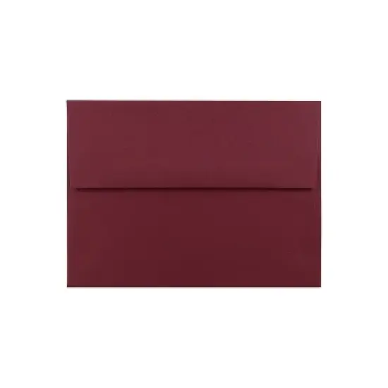 JAM Paper A6 Invitation Envelopes 4.75 x 6.5 Dark Red 157458I image {2}