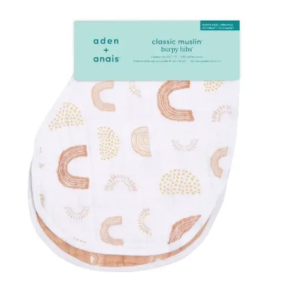 aden + anais Boutique Keep Rising Bib - 2pk image {2}