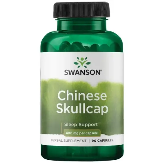 Swanson Chinese Skullcap 400 mg 90 Caps image {4}