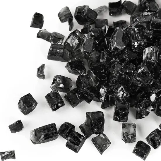 Kinger Home 10 lbs (1/2 in) Fire Glass, Multiple Colors image {11}