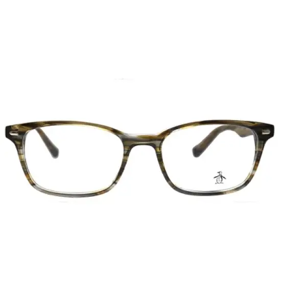 Original Penguin The Clyde KP Unisex Rectangle Eyeglasses Kelp 52mm image {1}