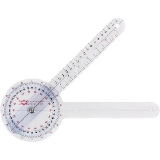 Plastic Goniometer- Clear image {6}