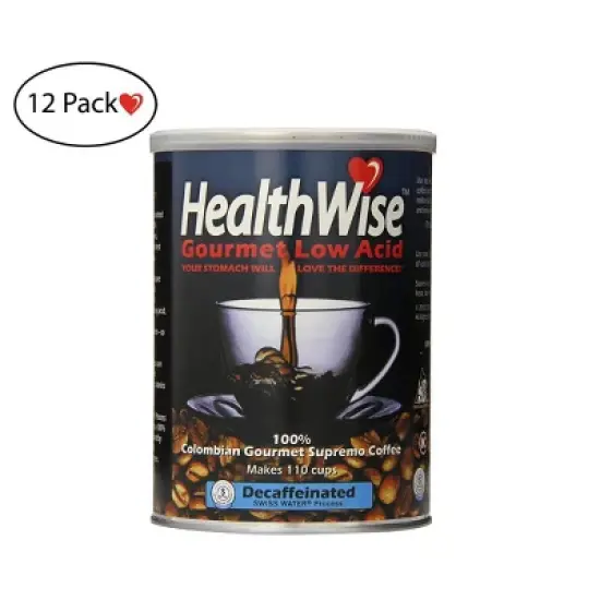 HealthWise Low Acid Decaf Ground Coffee image {5}
