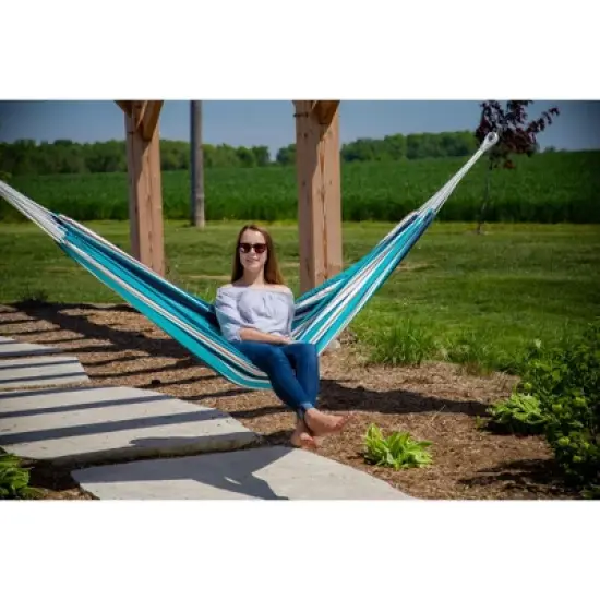 Vivere Brazilian Sunbrella Double Hammock image {2}