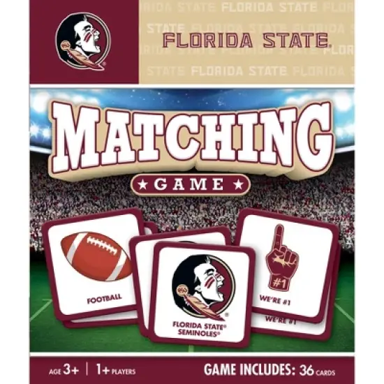 MasterPieces Officially Licensed NCAA Florida State Seminoles Matching Game for Kids and Families image {1}