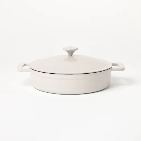 3.5qt Enamel Braiser - Figmint&trade; image {7}