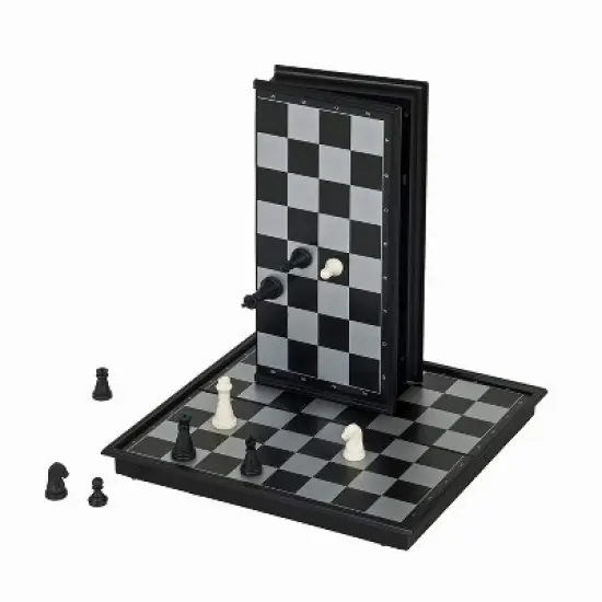 WE Games Travel Magnetic Folding Chess Set image {2}
