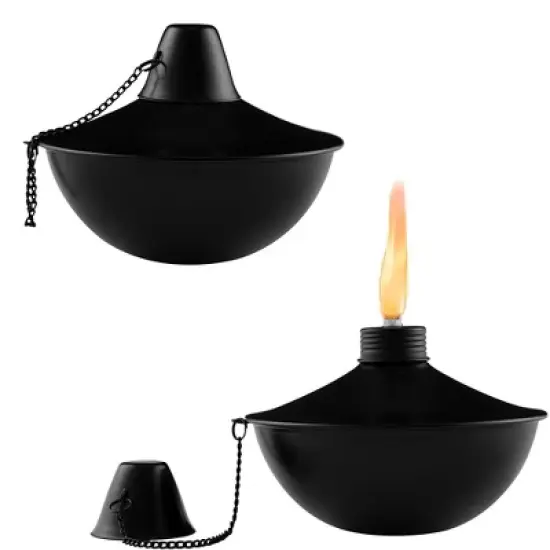BIRDROCK HOME 2 Pack Tahitian Tabletop Torches image {2}