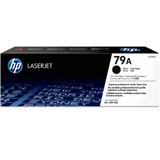 HP 79A Black Original LaserJet Toner Cartridge, ~1,000 pages, CF279A image {6}