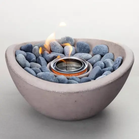 Solo Stove 5" Wave Tabletop Natural Firebowl Fireplace image {6}