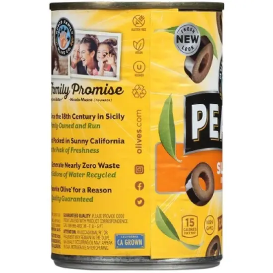 Pearls Sliced California Ripe Olives - 6.5oz image {2}